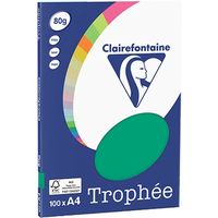 Carta Colorata Clairefontaine Verde pino A4 80 g/m² (100 fogli)