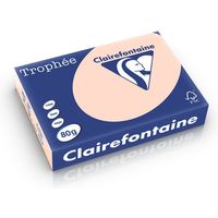 Carta Colorata Clairefontaine Salmone A4 80 g/m² (500 fogli)