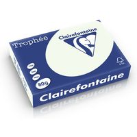 Carta Colorata Clairefontaine Verde chiaro A4 80 g/m² (500 fogli)