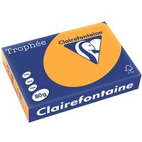 Carta colorata Clairefontaine Arancione A4 80g/m²