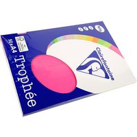 Carta Colorata Clairefontaine Fucsia A4 160 g/m² (50 fogli)