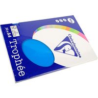 Carta Colorata Clairefontaine Blu caraibico A4 160 g/m² (50 fogli)
