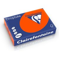 Carta Colorata Clairefontaine Cardinal rosso A4 160 g/m² (250 fogli)