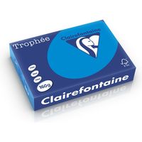 Carta Colorata Clairefontaine blu caraibico A4 160 g/m² (250 fogli)