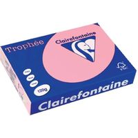 Carta Colorata Clairefontaine Rosa A4 120 g/m² (250 fogli)