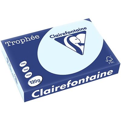 Carta Colorata Clairefontaine Azure A4 120 g/m² (250 fogli)