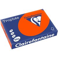 Carta Colorata Clairefontaine Cardinal rosso A4 120 g/m² (250 fogli)