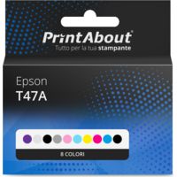 Cartuccia compatibile Epson T47A - 8 colori Multipack