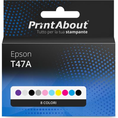 Cartuccia compatibile Epson T47A - 8 colori Multipack