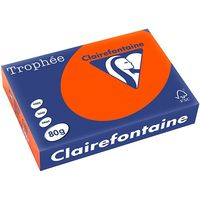 Carta Colorata Clairefontaine Cardinal rosso A4 80 g/m² (500 fogli)