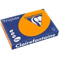 Carta Colorata Clairefontaine Arancione A4 120 g/m² (250 fogli)