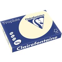 Carta Colorata Clairefontaine Avorio A3 80 g/m² (500 fogli)