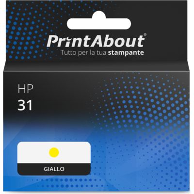 Cartuccia compatibile HP 31 (1VU28AE) - Giallo