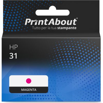 Cartuccia compatibile HP 31 (1VU27AE) - Magenta