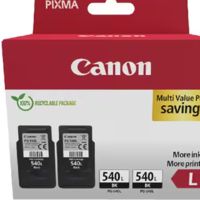 Cartuccia stampante Canon PG-540L + PG-540L - Nero Multipack