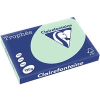 Carta Colorata Clairefontaine Verde A3 120 g/m² (250 fogli)