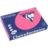 Carta Colorata Clairefontaine Fucsia A3 120 g/m² (250 fogli)