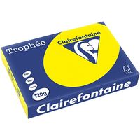 Carta Colorata Clairefontaine Sunny giallo A4 120 g/m² (250 fogli)