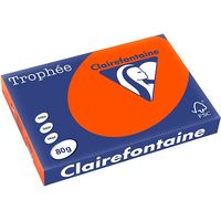 Carta Colorata Clairefontaine Rosso Cardinale A3 80 g/m² (500 fogli)
