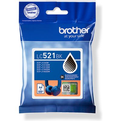 Cartuccia stampante Brother LC-521BK - Nero