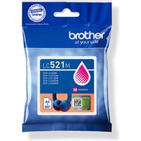 Cartuccia stampante Brother LC-521M - Magenta