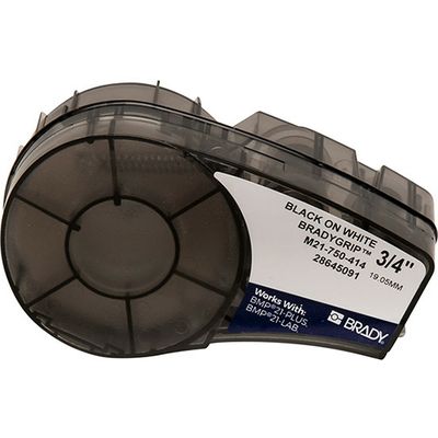 Etichetta Brady M21-750-414 - Nero su bianco