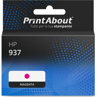 Cartuccia compatibile HP 937 (4S6W3NE) - Magenta Capacità extra-elevata