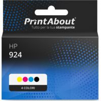 Cartuccia compatibile HP 924 (4K0U3/4/5/6NE) - 4 colori Multipack