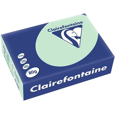 Carta Colorata Clairefontaine Verde A5 80 g/m² (500 fogli)