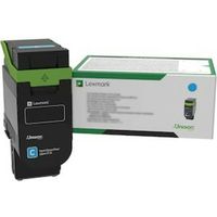 Toner Lexmark 75M20C0 - Ciano