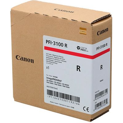 Cartuccia stampante Canon PFI-3100R - Rosso
