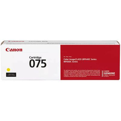 Toner Canon 075 Y - Giallo