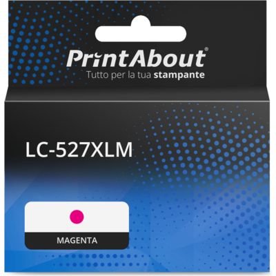 Cartuccia compatibile Brother LC-527XLM - Magenta Alta capacità