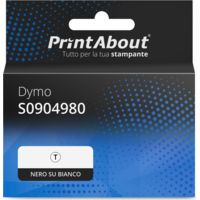Etichetta privata Dymo S0904980 Etichetta nero su bianco (104 mm x 159 mm) (5XL)