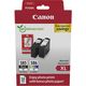 Cartuccia stampante Canon PG-585XL + CL586XL + GP-501 - Nero + 3 colori Alta capacità Multipack