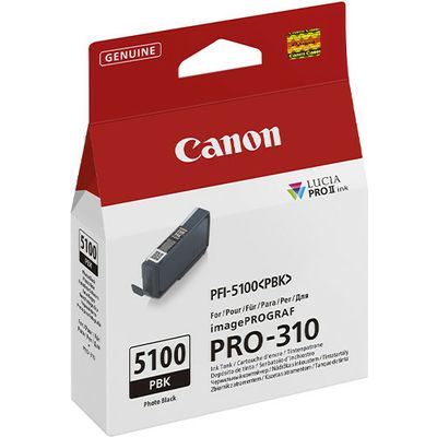 Cartuccia stampante Canon PFI-5100 PBK - Nero fotografico