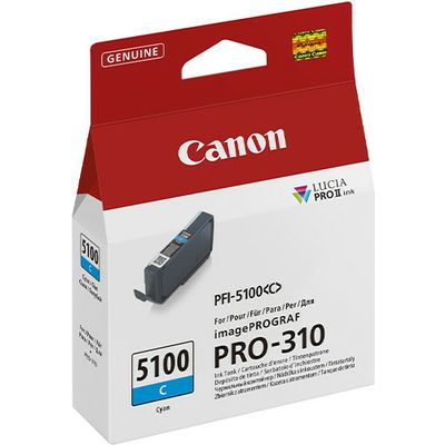 Cartuccia stampante Canon PFI-5100 C - Ciano