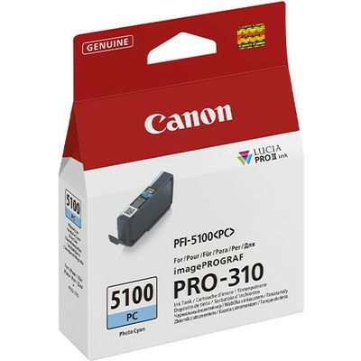 Cartuccia stampante Canon PFI-5100 PC - Ciano fotografico