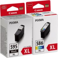 Cartuccia stampante Canon PG-595XL / CL-586XL photo value pack - Nero + 3 colori Alta capacità Multipack
