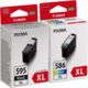 Cartuccia stampante Canon PG-595XL / CL-586XL photo value pack - Nero + 3 colori Alta capacità Multipack