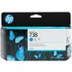Cartuccia stampante HP 738 (498N5A) - Ciano