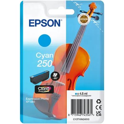 Cartuccia stampante Epson 250 (C13T16N24010) - Ciano