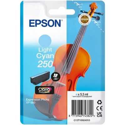 Cartuccia stampante Epson 250 (C13T16N54010) - Ciano chiaro
