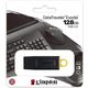 Chiave USB Kingston 128GB USB3.2 Gen1 DataTraveler Exodia (Black + Yellow)