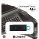 Chiave USB Kingston 64GB USB3.2 Gen 1 DataTraveler Exodia (Black + Teal)
