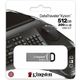 Chiave USB Kingston 512GB DataTraveler Kyson 200MB/s Metal USB 3.2 Gen 1