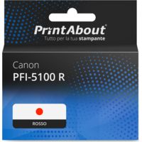Cartuccia compatibile Canon PFI-5100 R - Rosso