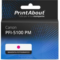 Cartuccia compatibile Canon PFI-5100 PM - Magenta fotografico