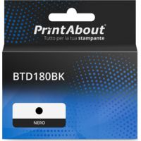 Cartuccia compatibile Brother BTD180BK - Nero