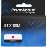 Cartuccia compatibile Brother BTD180M - Magenta
